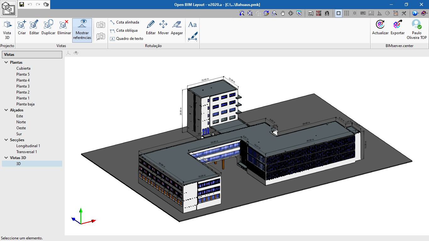 Open BIM Layout. Descrição
