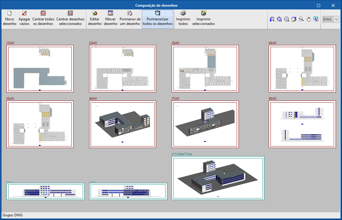 Open BIM Layout. Imprimir desenhos
