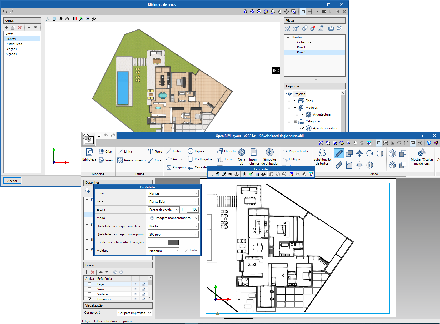 Open BIM Layout