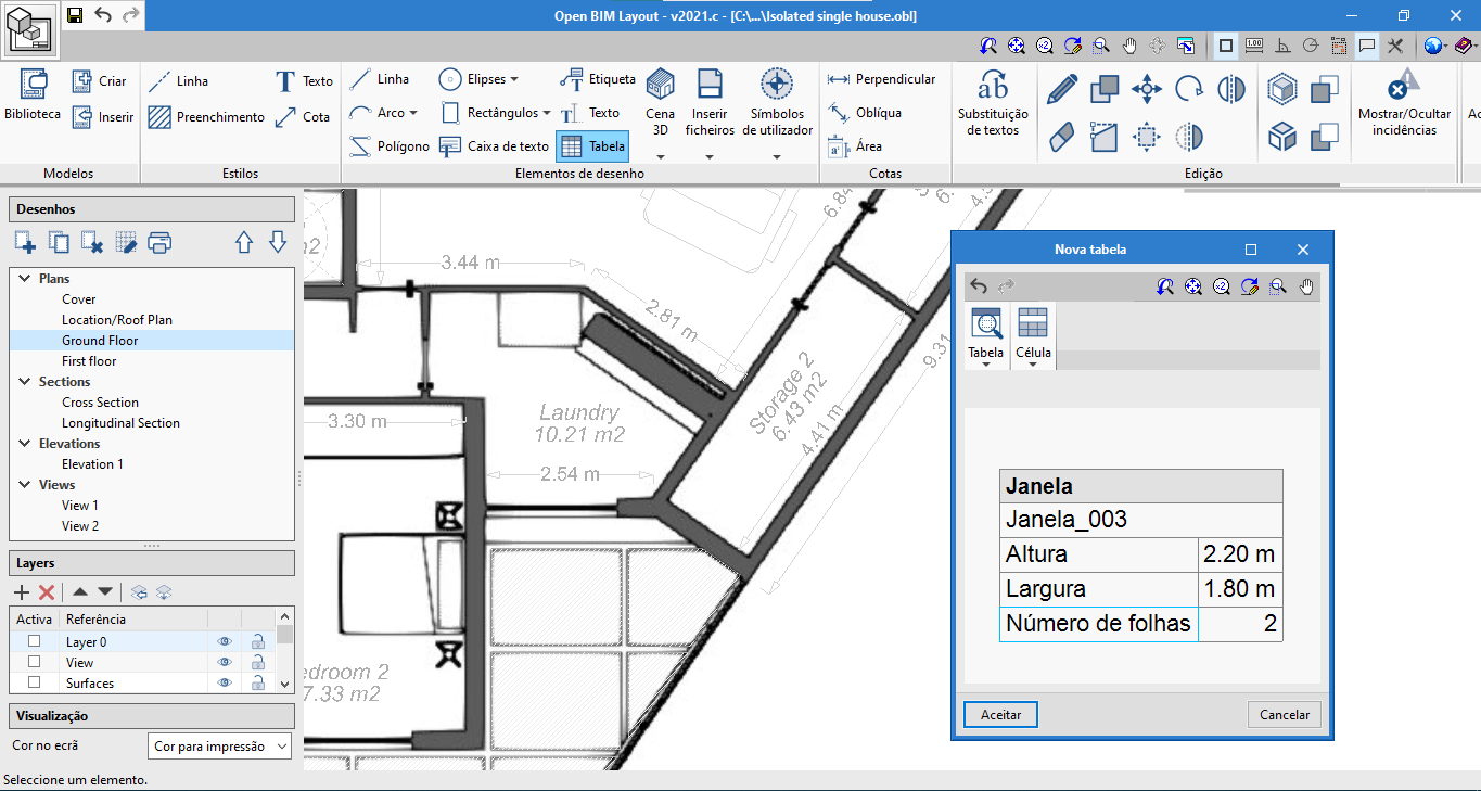 Open BIM Layout. Como desenhar nos desenhos: layers, elementos de desenho e estilos